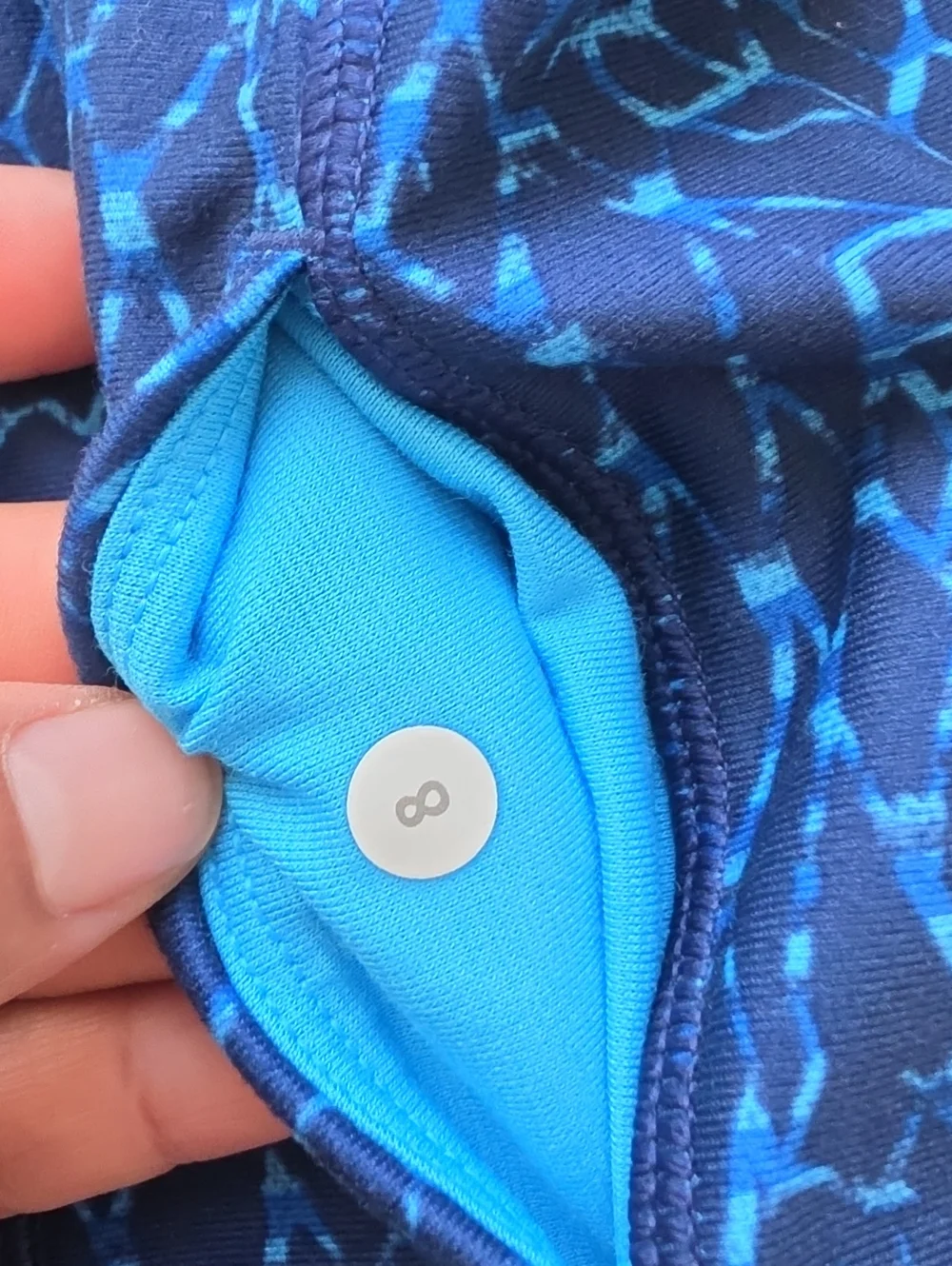 Lululemon Pants Women 8 Blue Pure Practice Pant 25